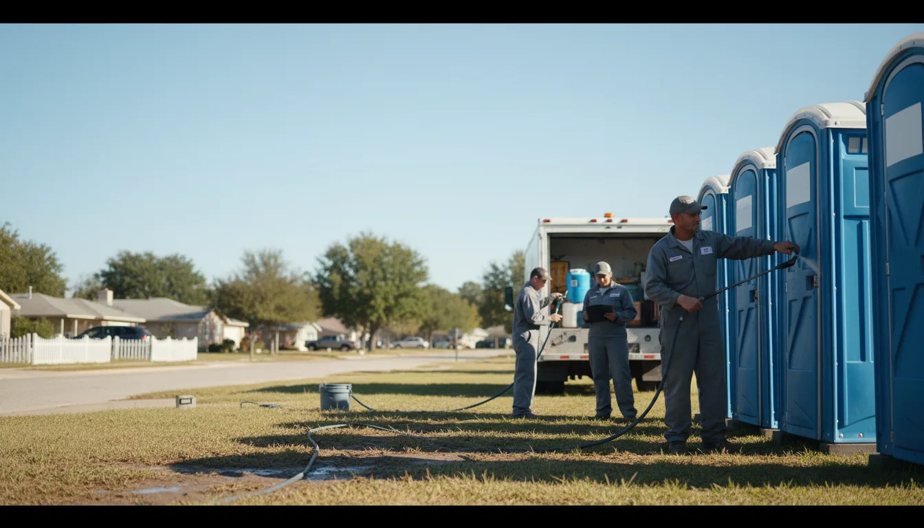 Long-Term Portable Toilet Rental in Eagle Lake, TX near me